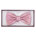 Pink/Soft PInk Paisley Weave Bow Tie