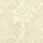 Ivory Luxury Paisley Weave Pocket Square