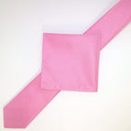 Pink Luxury Textured Weave Pocket Square