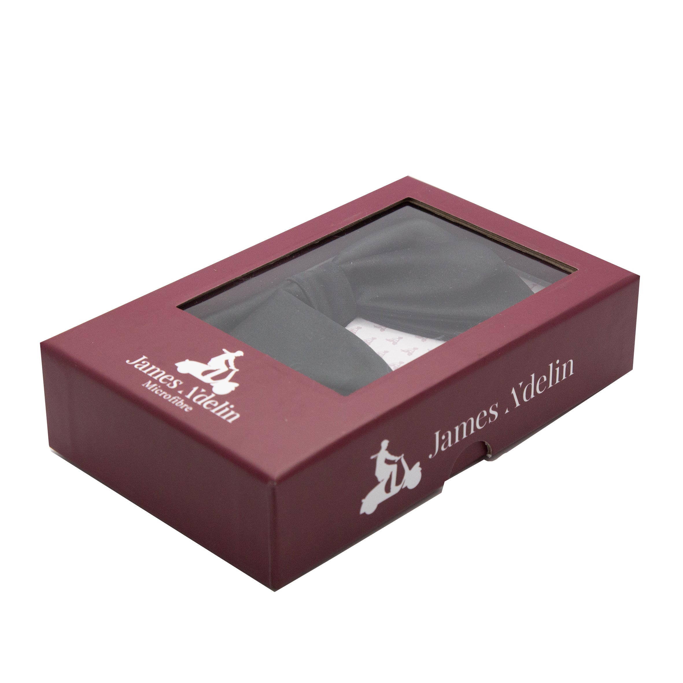 Black Butterfly (Tom Ford Style) Luxury Satin Weave Bow Tie