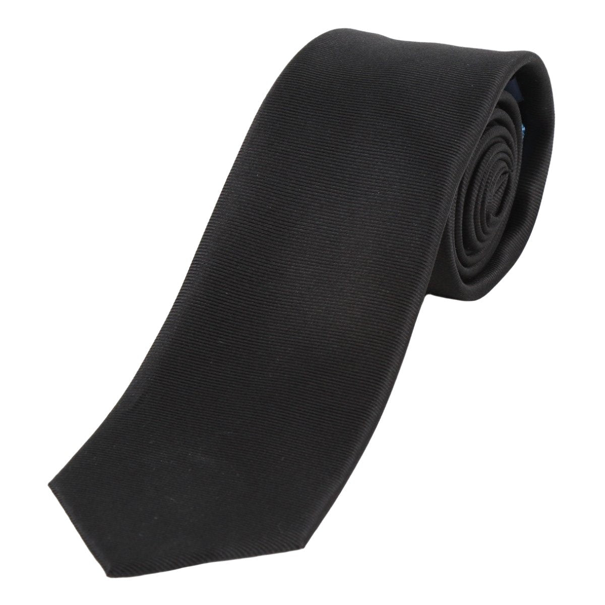 Black Silk Twill Weave Neck Tie