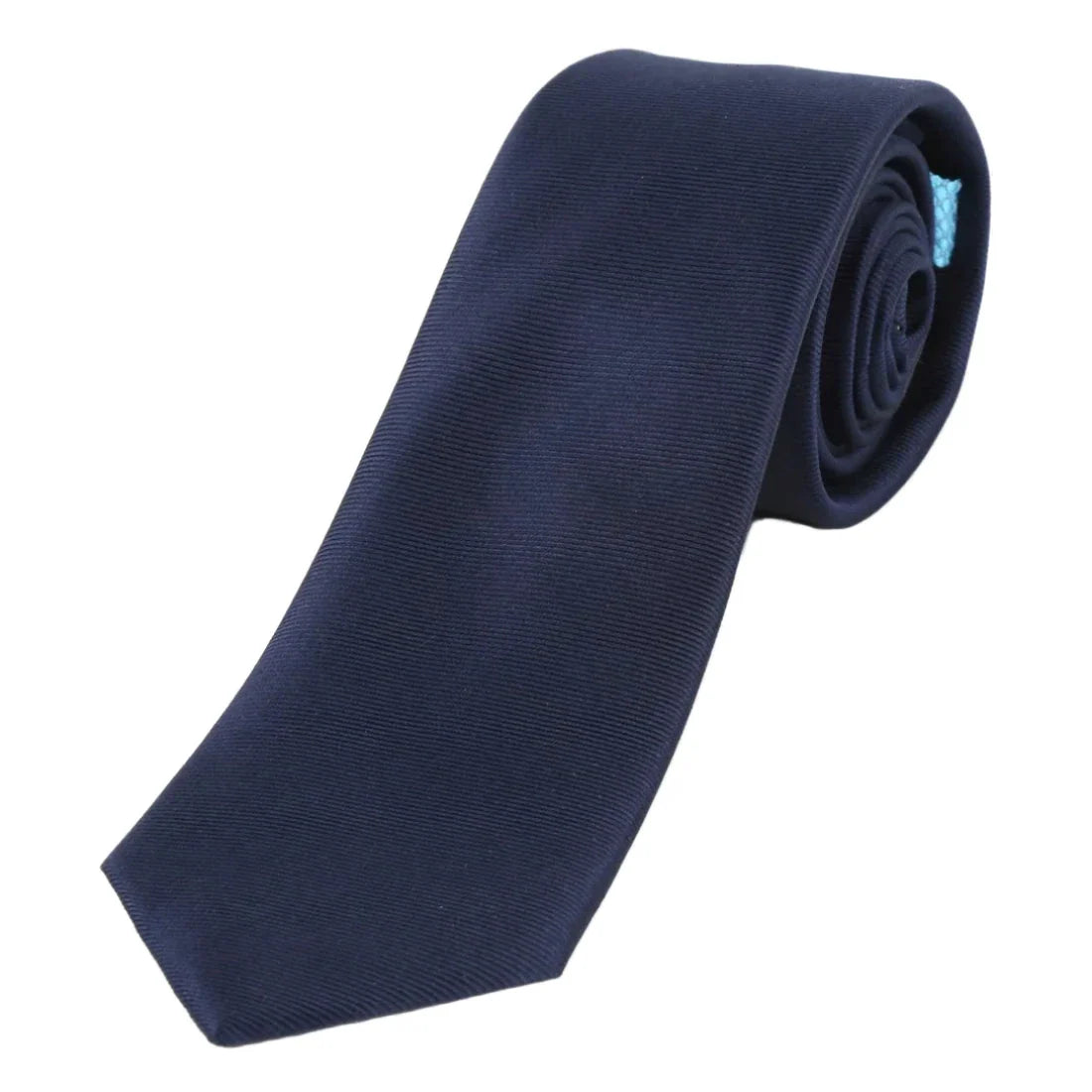Navy Silk Twill Weave Neck Tie
