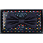 Navy Pure Silk Twill Weave Bow Tie