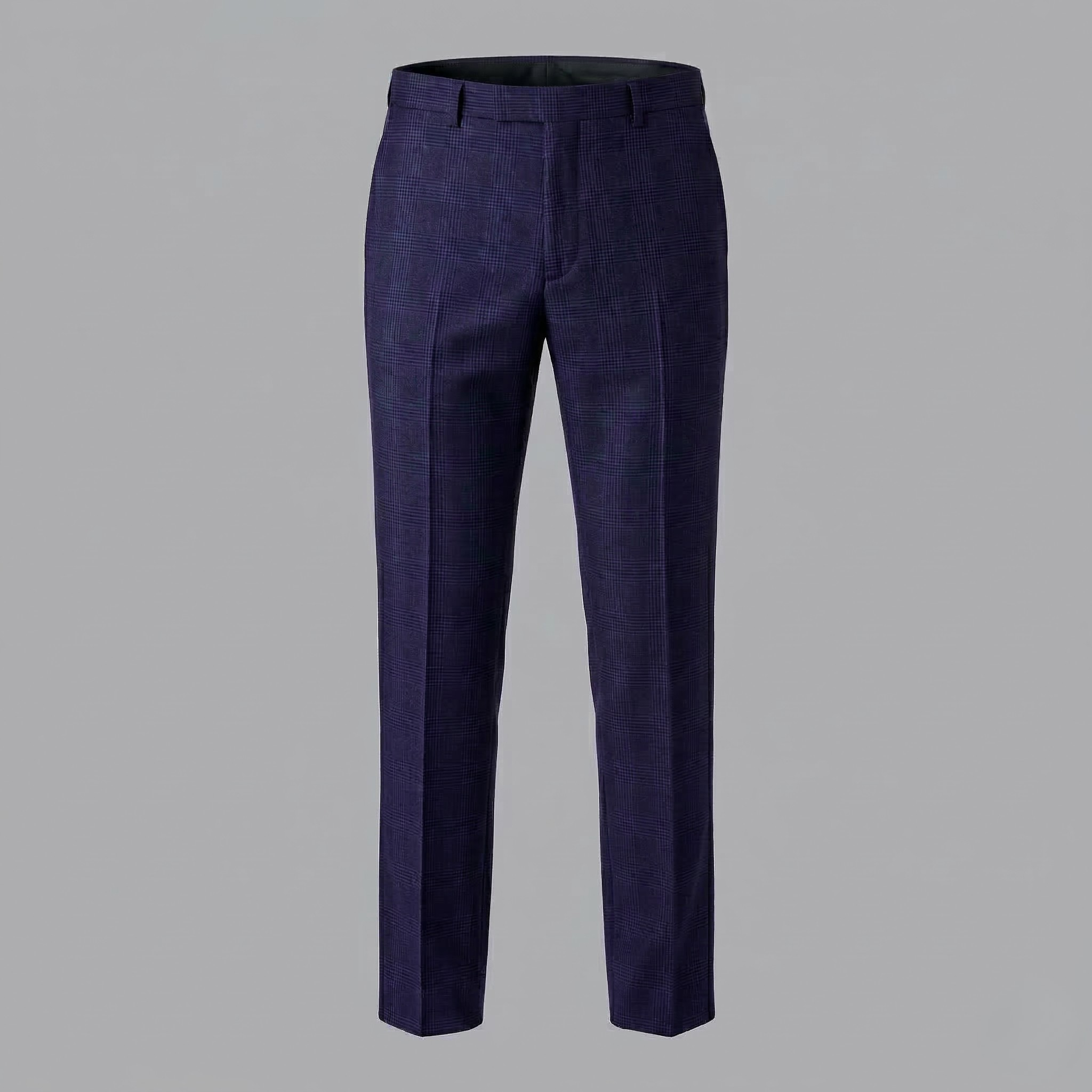 Dynasty Trouser Navy Check