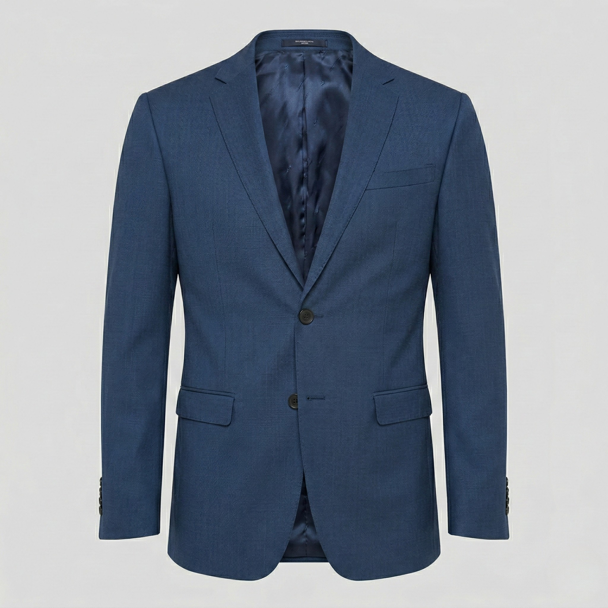Noble Jacket Pure Wool Blue