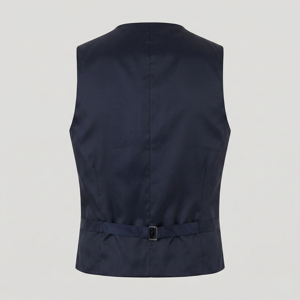 Noble Vest Pure Wool Blue