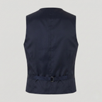 Noble Vest Pure Wool Blue