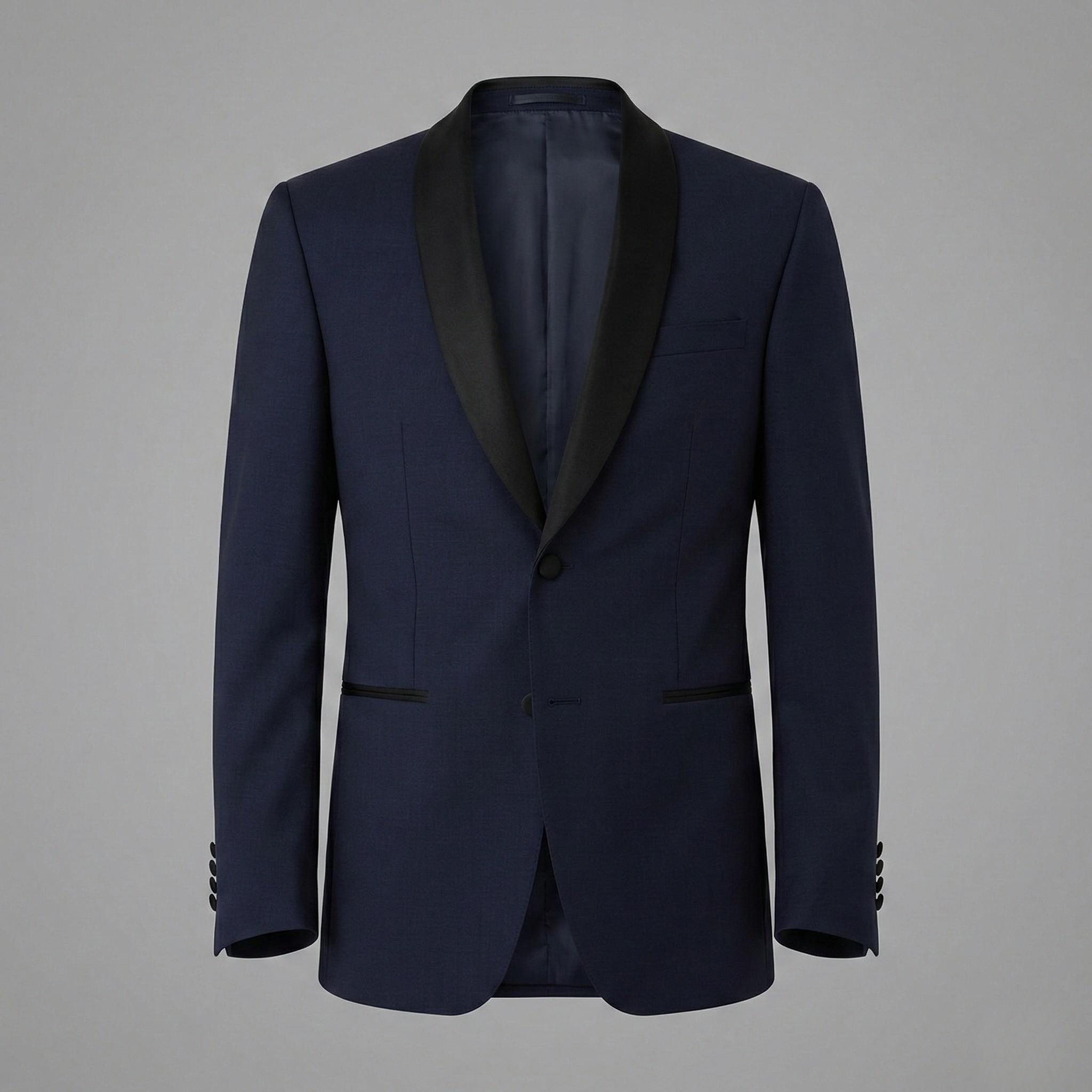 Sorrento Dinner Jacket Pure Wool Navy