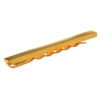 mens tie clip in a plain gold 