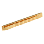 mens gold tie clip in plain finish