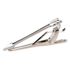 James Adelin Mens Silver Tie Clip with arrow design on the end