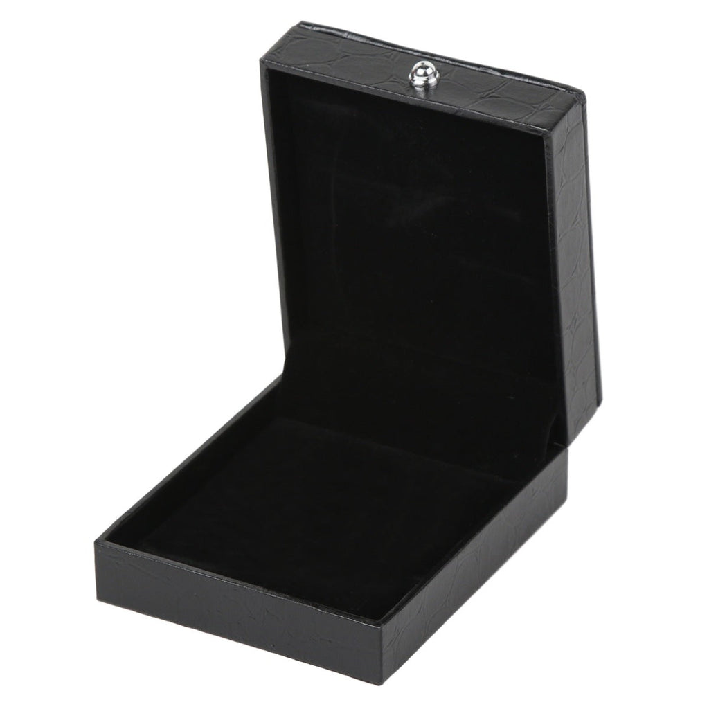 Small Silver Circular Mens Tie Bar