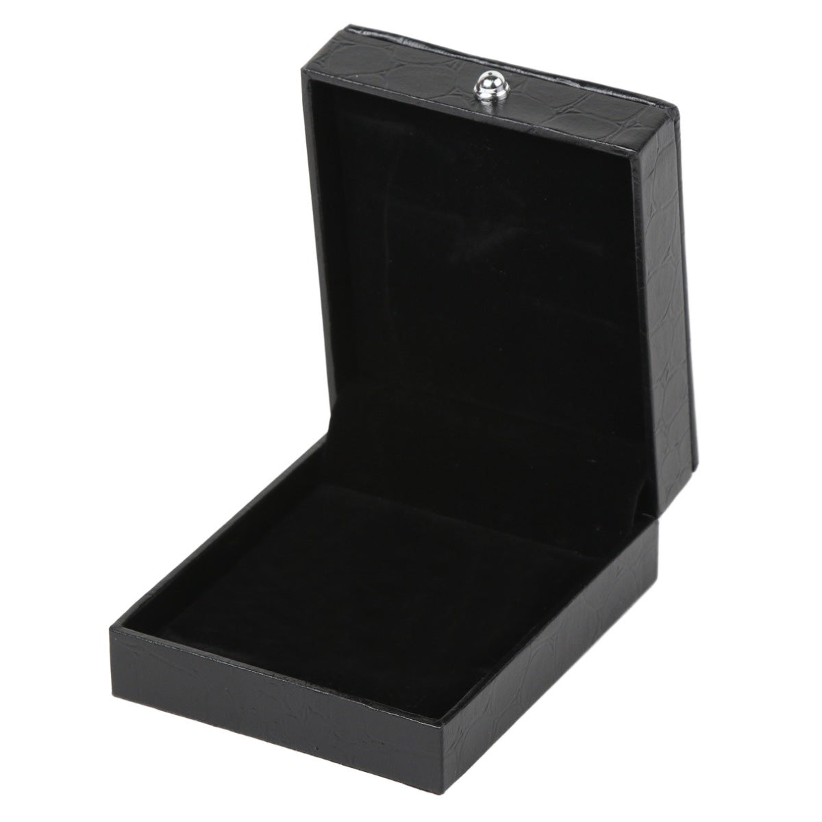 Silver Striped Mens Tie Bar